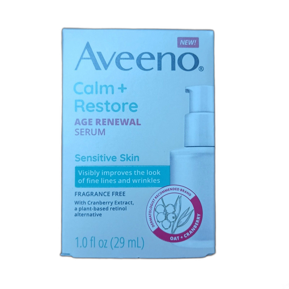 Aveeno Calm & Restore Age Renewal Serum